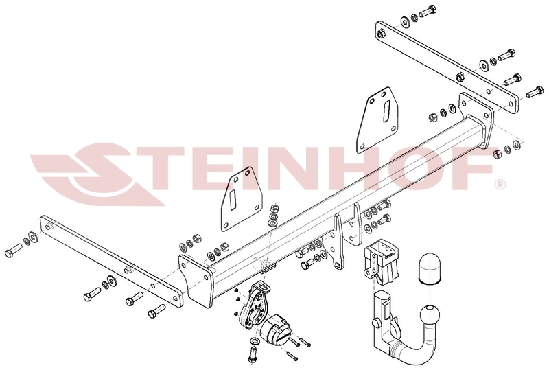 Vertikalna vlečna kljuka Toyota Corolla - (Touring Sports / karavan) (E21) - od 02/2019